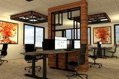 presentatie van een kantoor interieur - 2021
