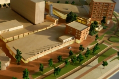 Deventer Keizerslanden maquette kleinere uitsnede
