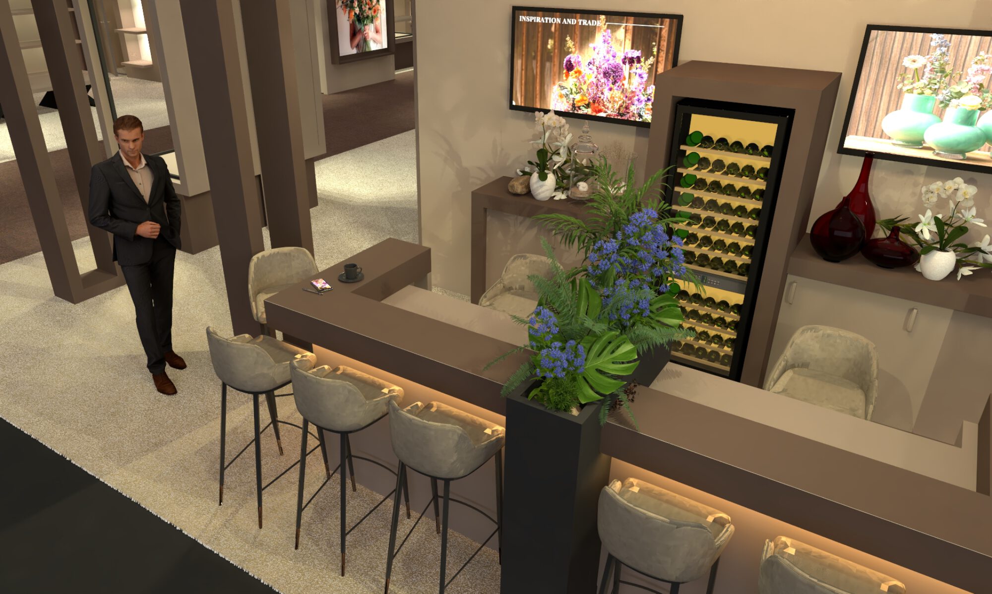 B-Living en Duif International 2026 Frankfurt Artist impression