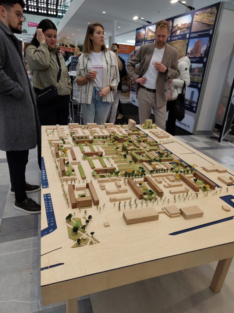 maquette van Vlaardingen Zuidbuurt